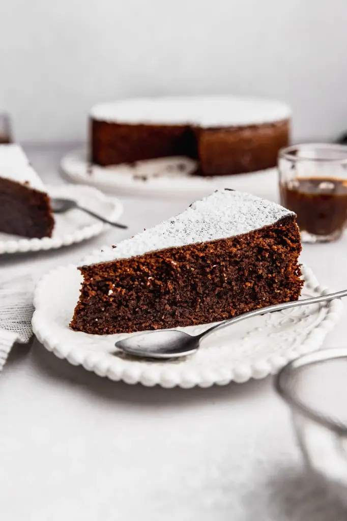 Torta Caprese de Chocolate