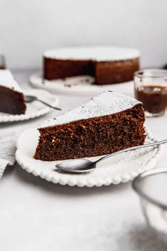 Torta Caprese de Chocolate