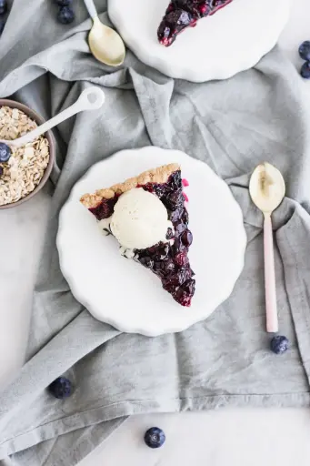 Tarta de arándanos
